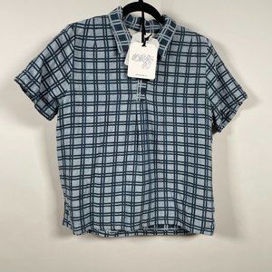 Ace & Jig Archie Blouse in Tourist Size Medium